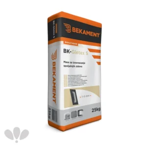 Bekament Gletex s spoljni glet